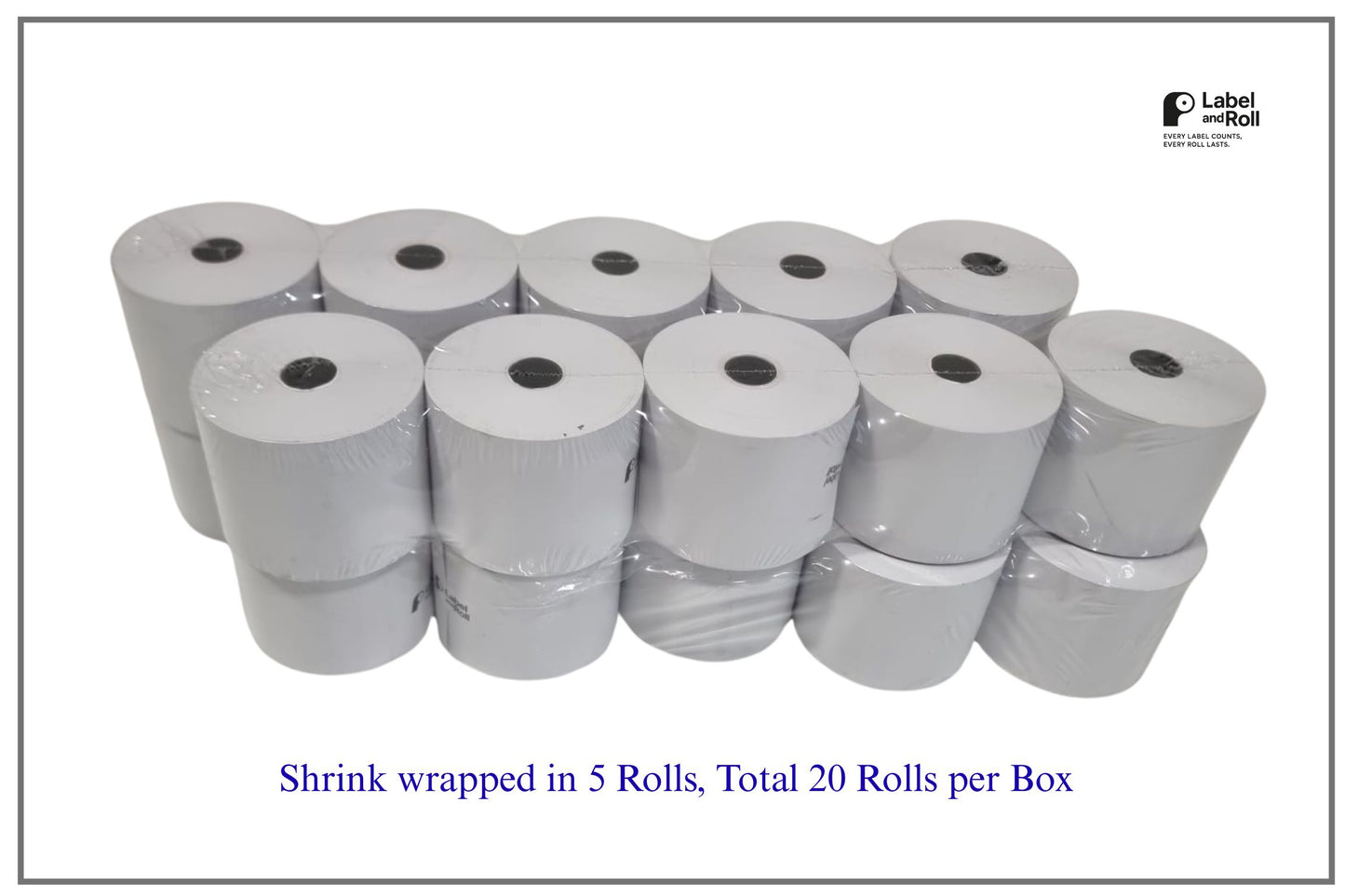 57mm x 70mm Till Rolls – 20 Pack | BPA Free | EPOS & PayPoint Receipt Paper