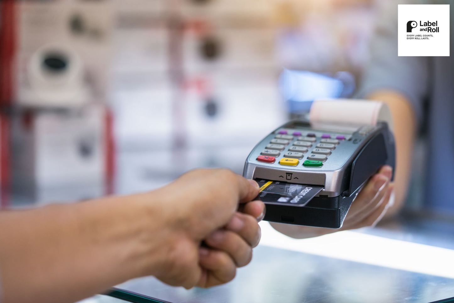 57mm x 40mm Card Machine Rolls – 20 Pack | BPA Free | Thermal Roll