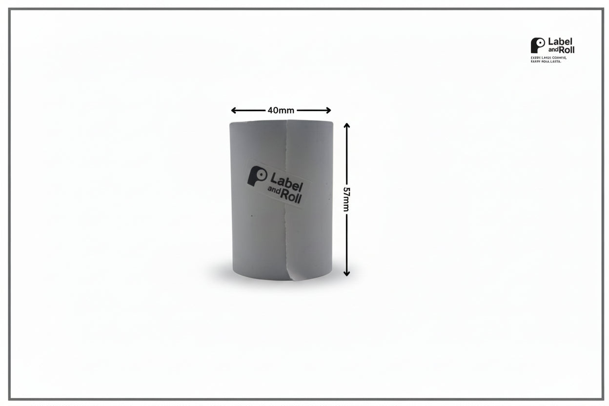 57mm x 40mm Card Machine Rolls – 20 Pack | BPA Free | Thermal Roll