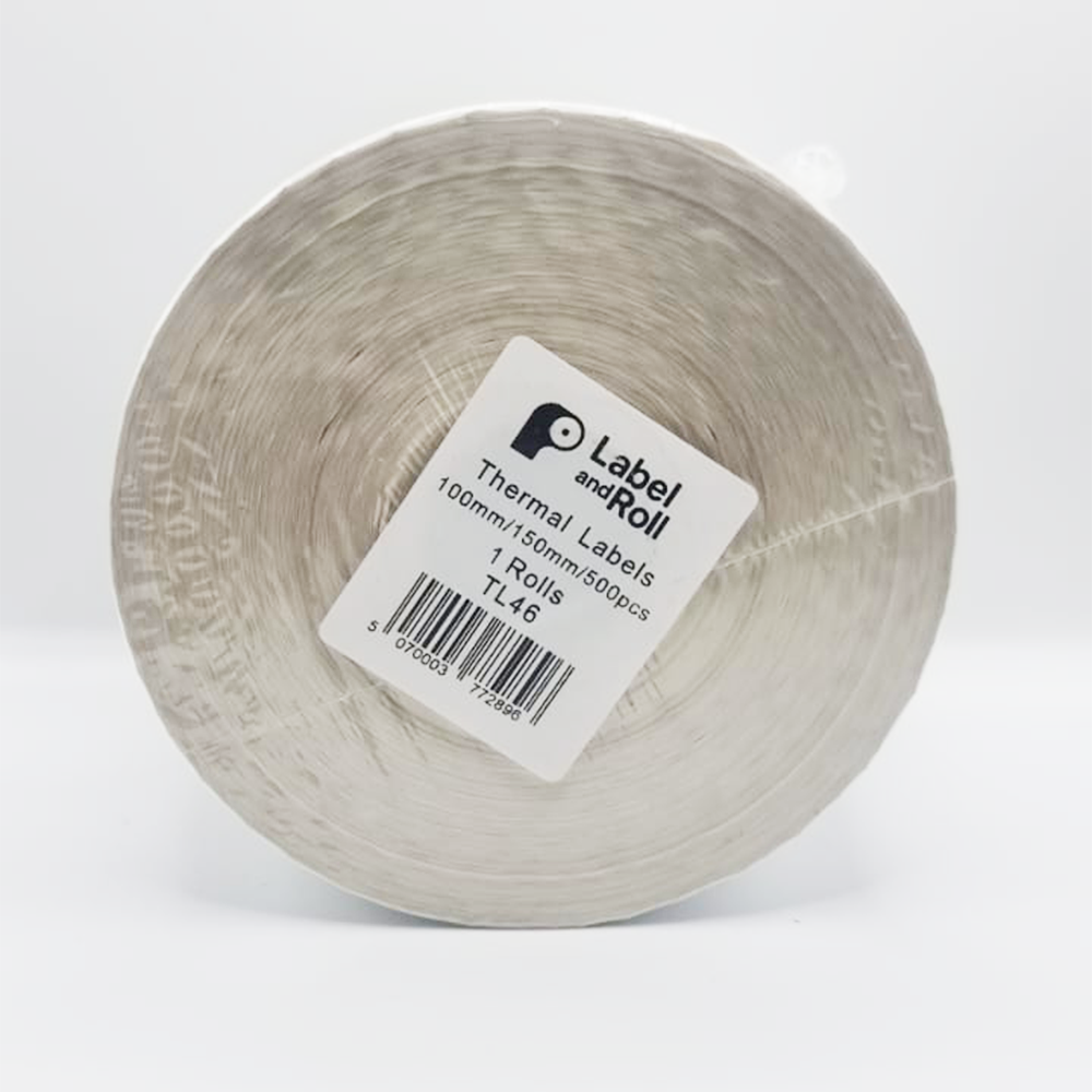 100mmx150mm Thermal Shipping Labels – 500 per Roll | BPA Free