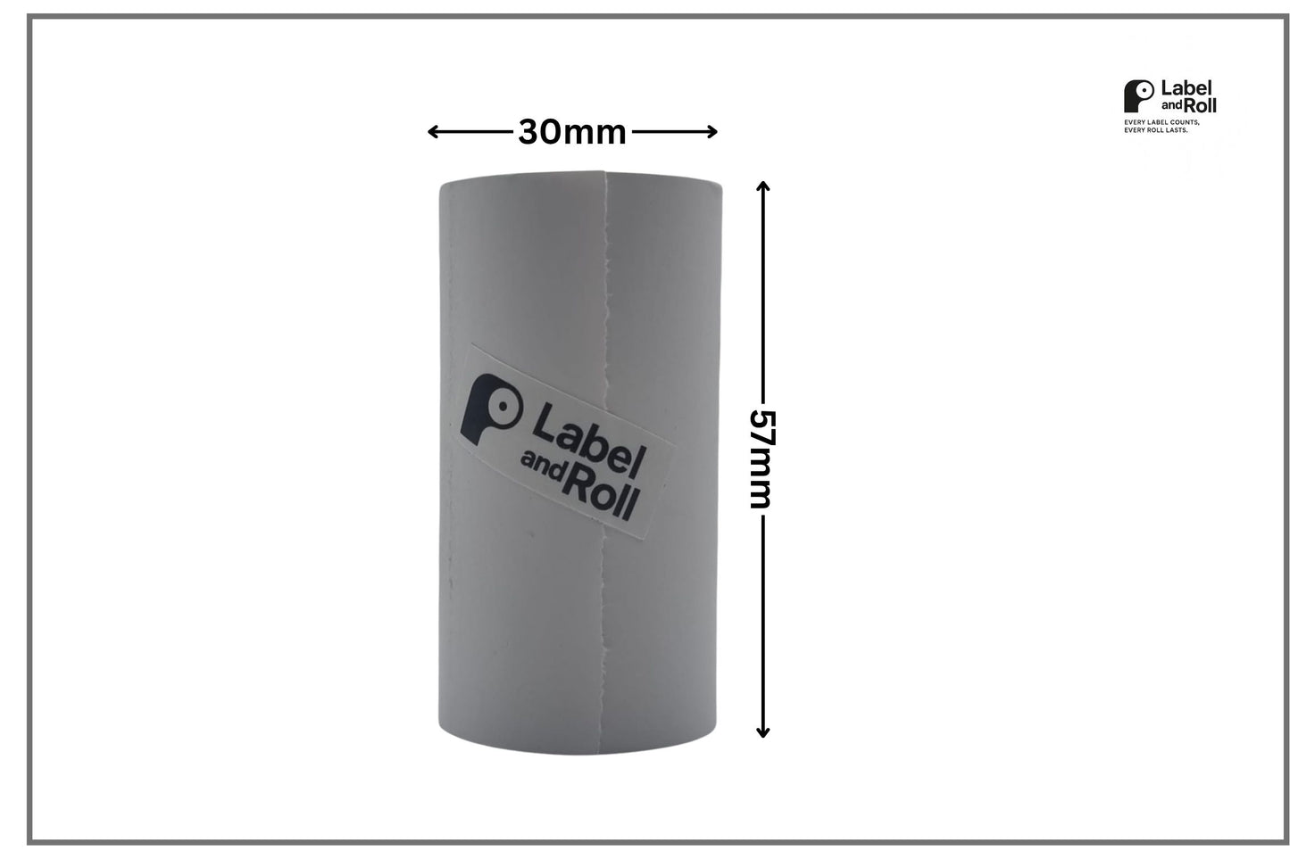 Thermal Rolls 57mm/30mm, 60 Rolls in a Box. SKU FR30